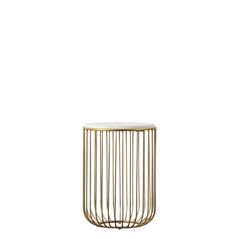 PaulaHome - Riley Side Table Gold